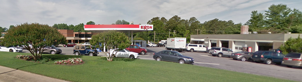Exxon Gas Station in Richmond, VA